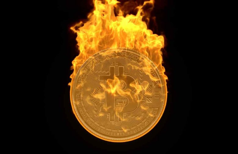 Bitcoin pegando fogo
