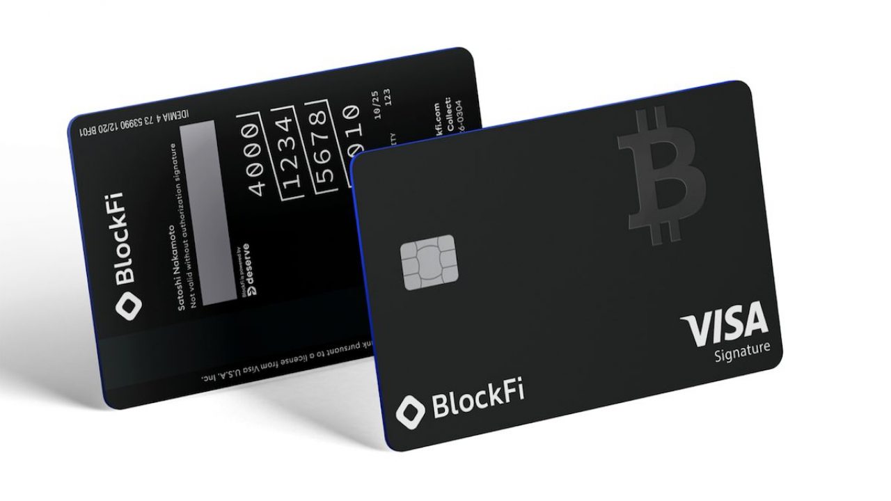 BlockFi lança cartão de crédito Visa Rewards para clientes dos EUA