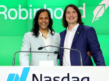 Robinhood sobe 20% com arquivamento de documento da SEC