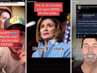 Como TikTokers estão replicando negociações de membros do Congresso americano