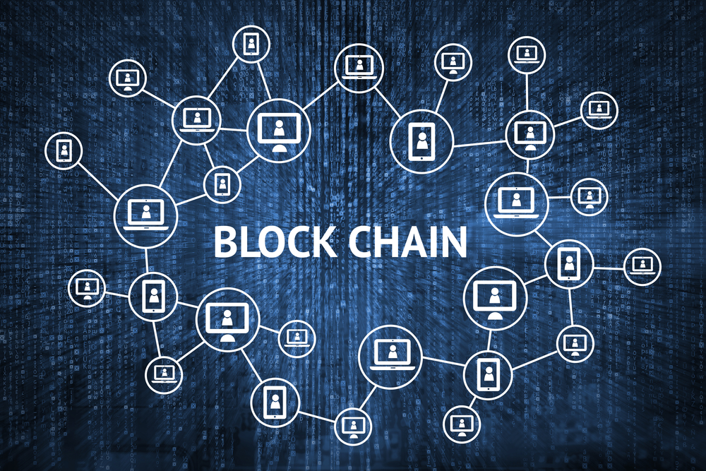 Blockchain,Network,Concept,,,Distributed,Ledger,Technology,,,Block,Chain