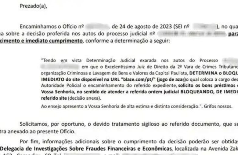 Blaze: Anatel acata decisão da Justiça para tirar casa de apostas do ar em  todo o Brasil - Rádio Itatiaia