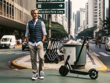 Faria Limers estão ultrapassados; patinete elétrico é passado nos EUA
