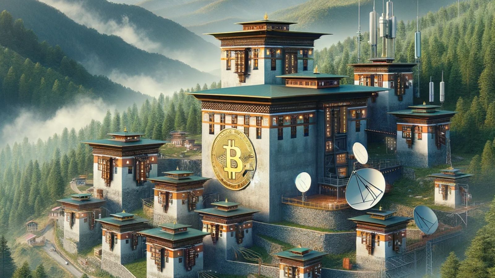 Butão mineração Bitcoin Forbes