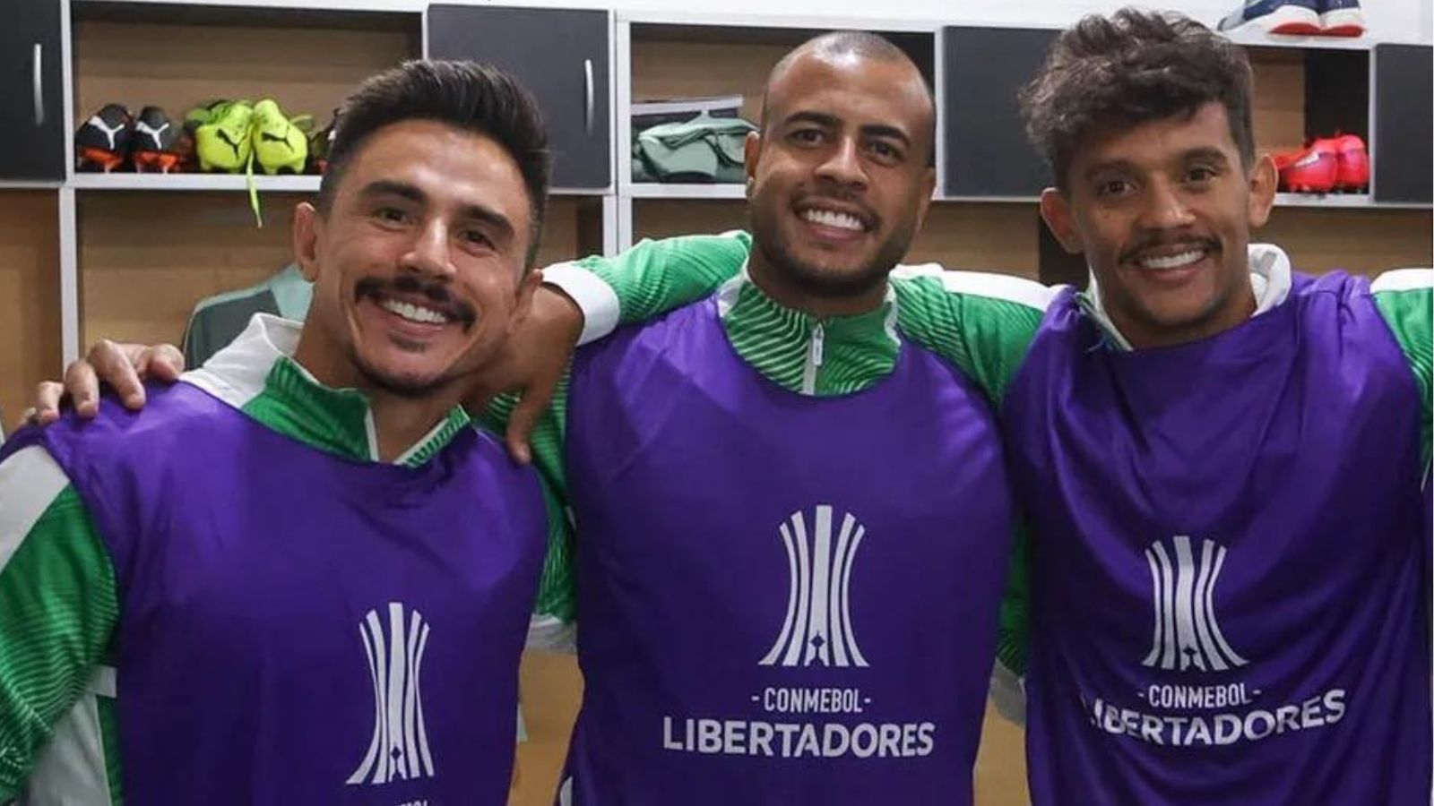 Willian Bigode, Mayke e Scarpa pelo Palmeiras em 2021