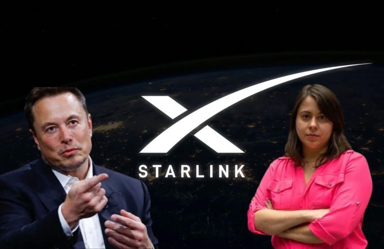 Sâmia Bomfim Elon Musk Starlink