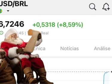Porque o dólar chegou a R$6,73 no Natal
