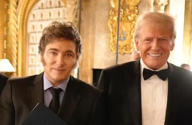 Donald Trump Javier Milei memecoins