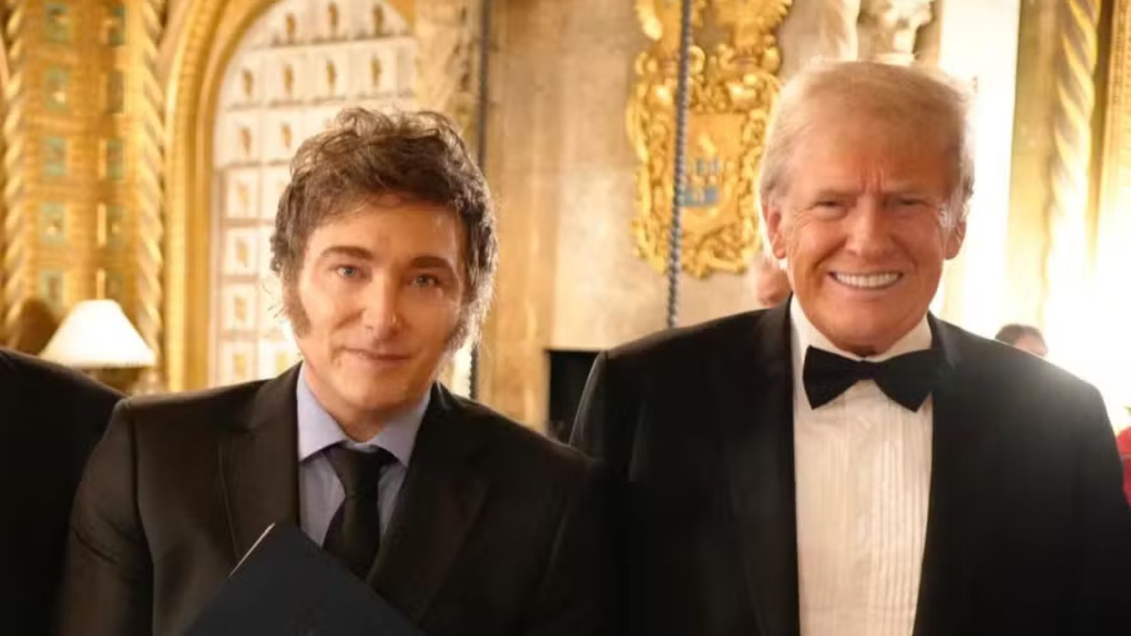 Donald Trump Javier Milei memecoins