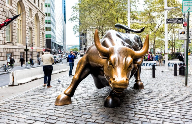 Wall Street bolsa de valores americana EUA