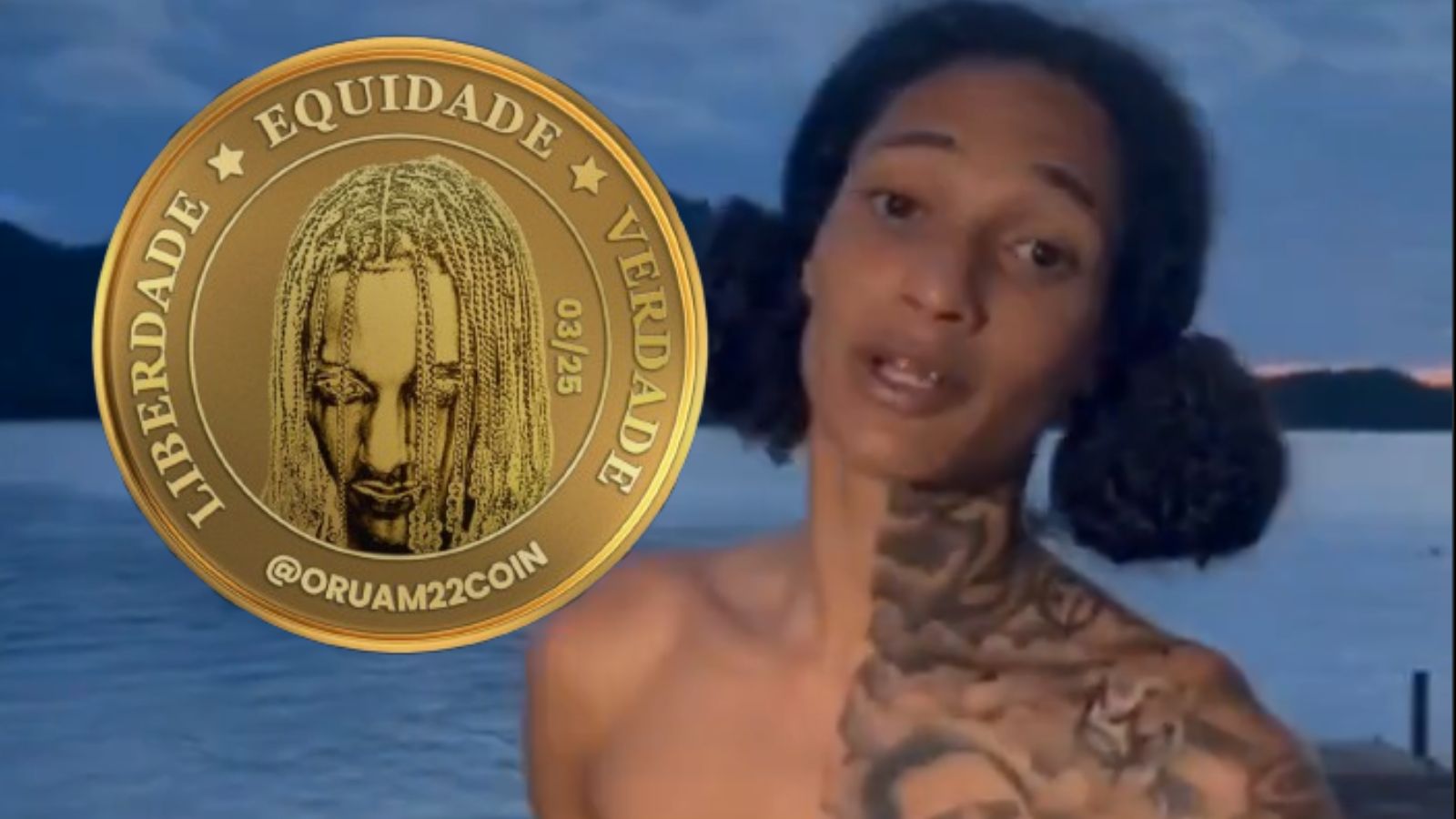 Rapper Oruam criptomoeda