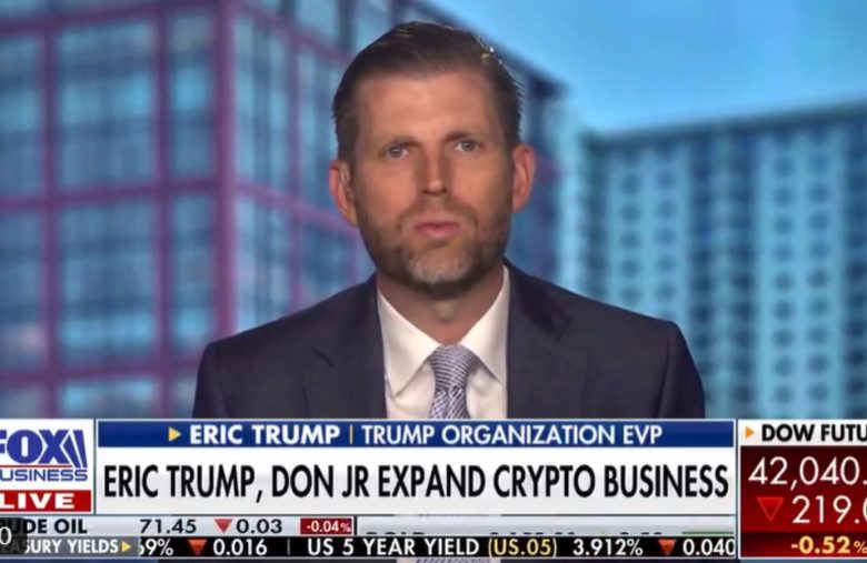 Eric Trump Bitcoin