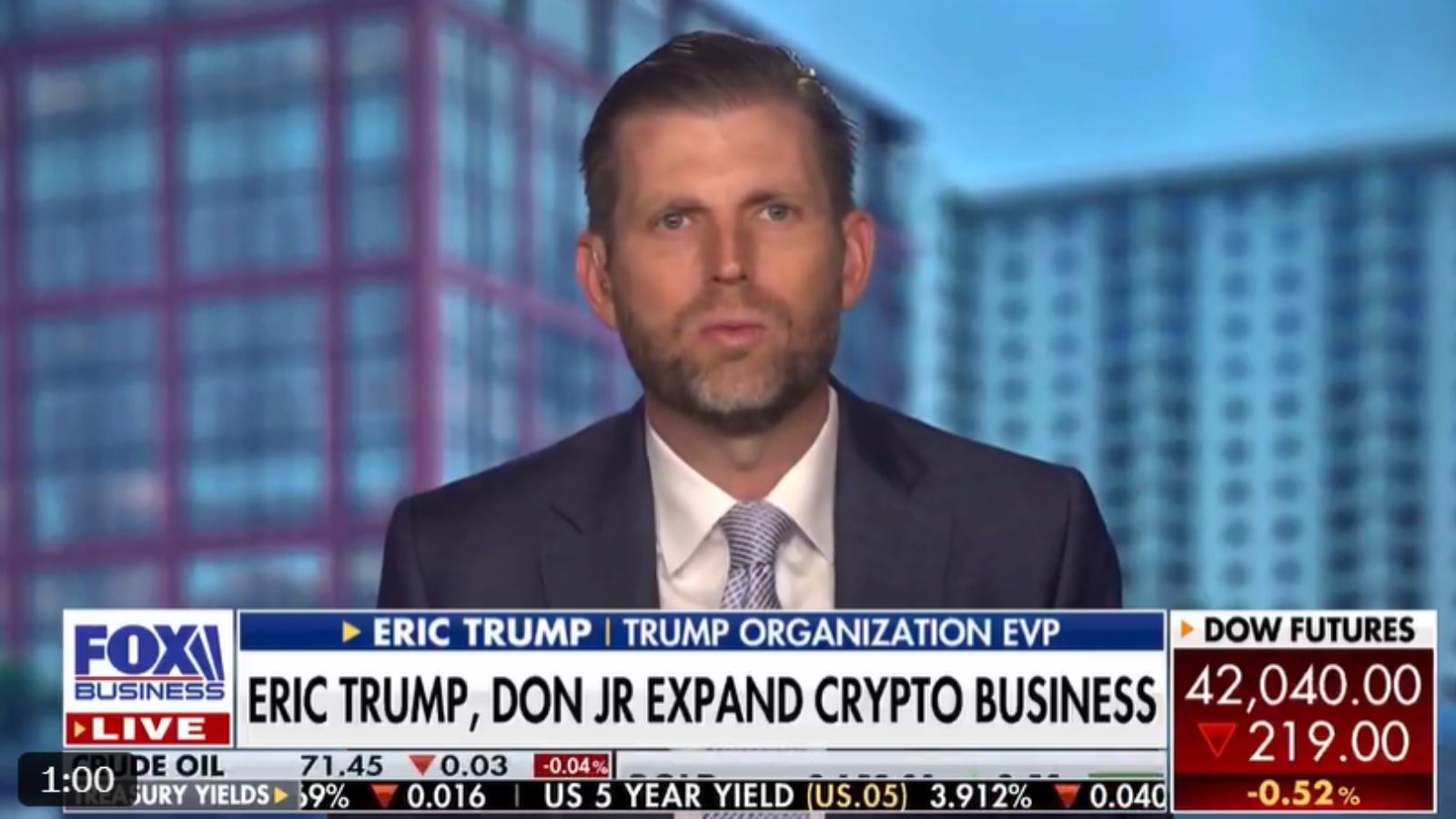 Eric Trump Bitcoin
