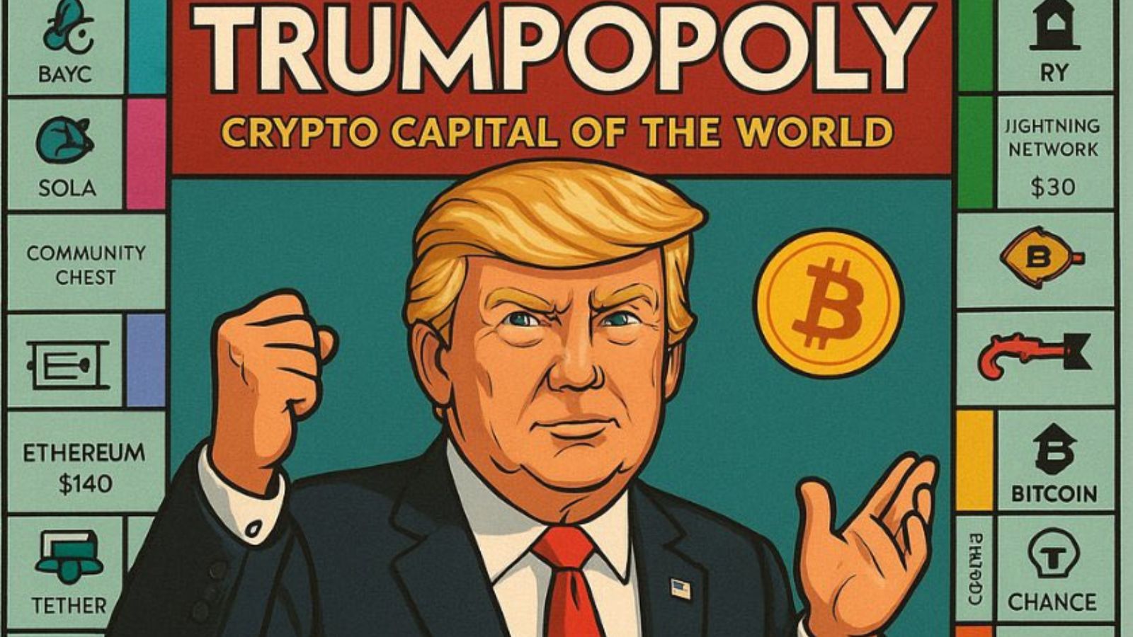 Trump jogo crypto