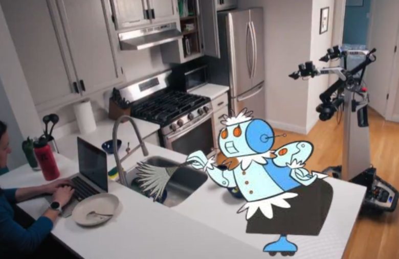 robô doméstico inteligência artificial Jetsons