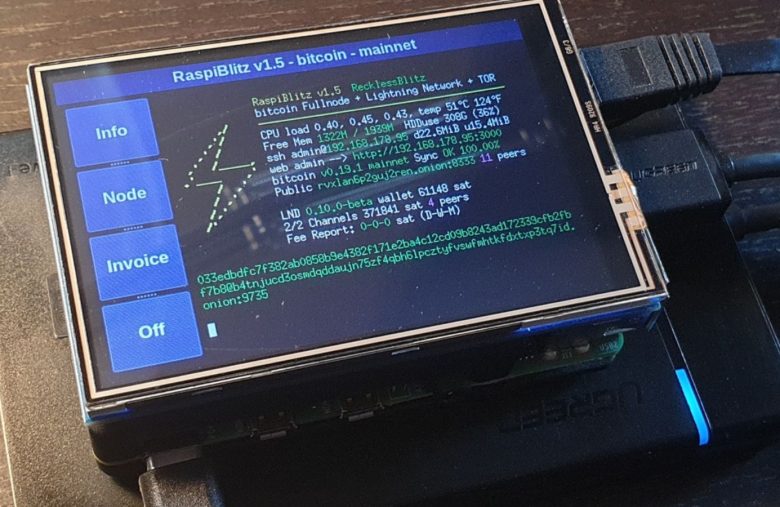 Bitcoin Node apagão Europa