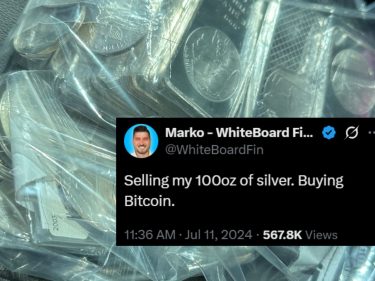 Trader que vendeu prata e comprou Bitcoin está lucrando quase 14 vezes mais