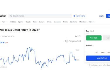 Mercado cripto aposta 3% na volta de Jesus em 2025