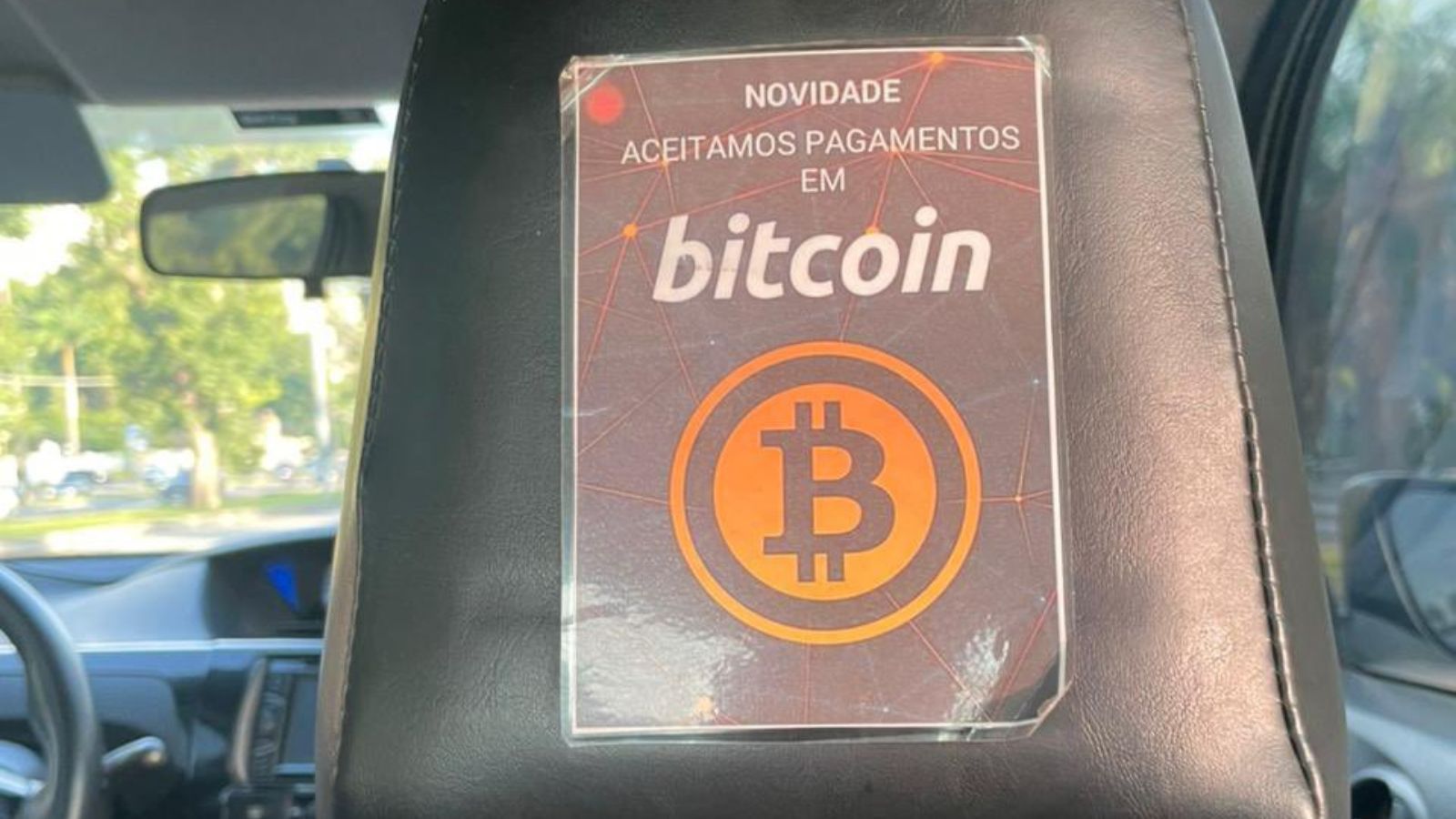 Taxista do Rio responde gestor da Faria Lima: aceito Bitcoin
