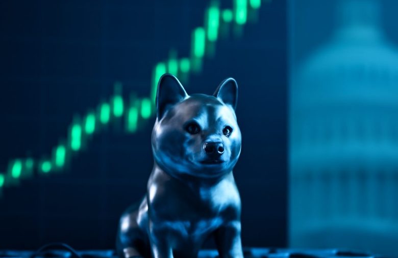 Dogecoin salta 5% com acordo ligado a Trump e aceno mais brando do Fed