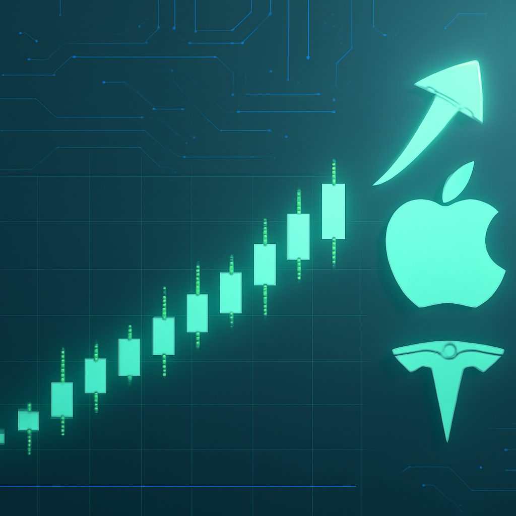 Alphabet salta 6,4% no pré-mercado; Apple e Tesla avançam