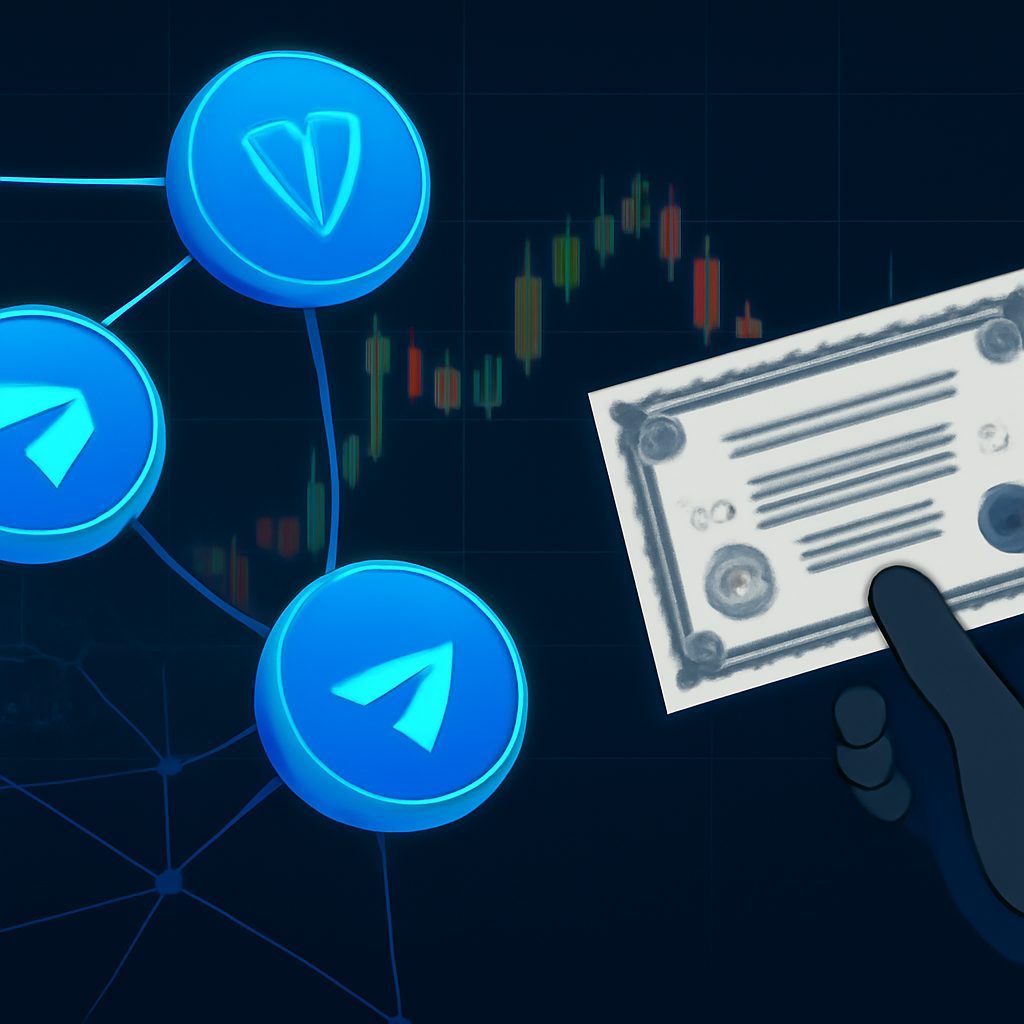 Após queda superior a 40%, TON Strategy recompra ações e faz staking de TON