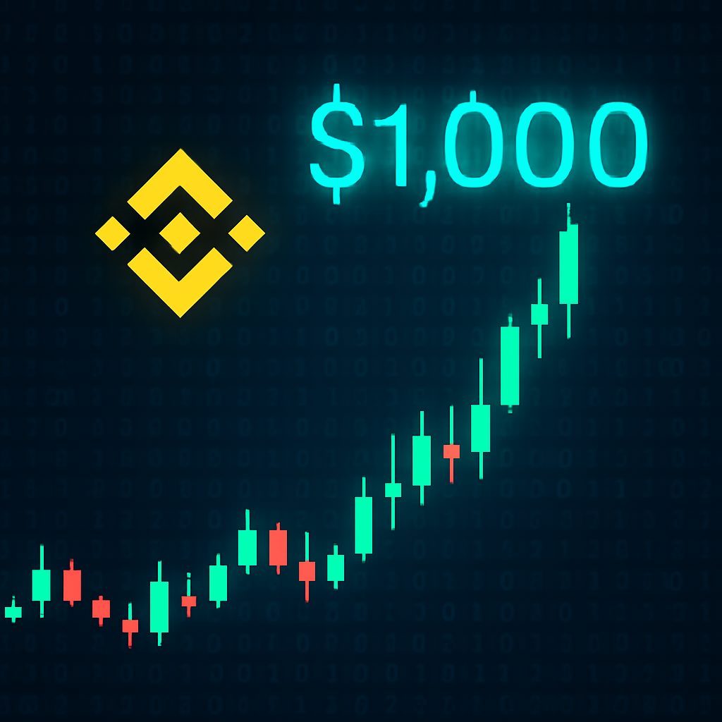 BNB atinge máxima histórica de US$ 1.000 enquanto Binance se aproxima de acordo com o DOJ; rumores sobre retorno de CZ crescem