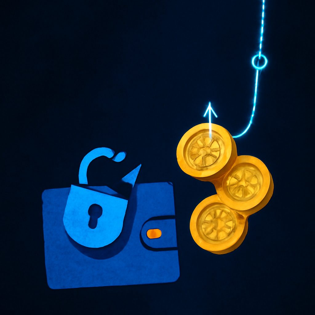 Baleia da BSC perde US$ 27 mi em golpe de phishing