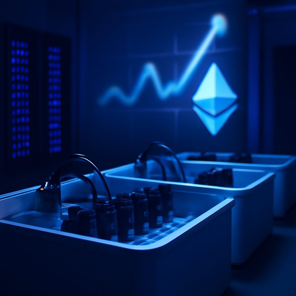 BitMine diz deter mais de 2% do ETH e capta US$ 365 milhões