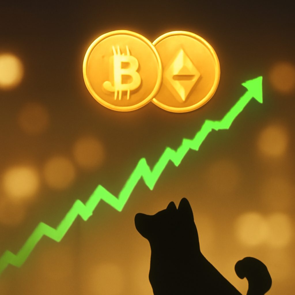 Bitcoin e Ethereum renovam recordes; por que a Dogecoin não acompanha?