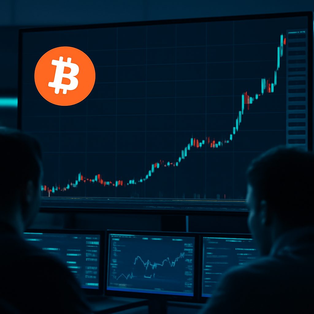 Bitcoin rompe US$ 117 mil à espera de sinal do Fed sobre cortes de juros