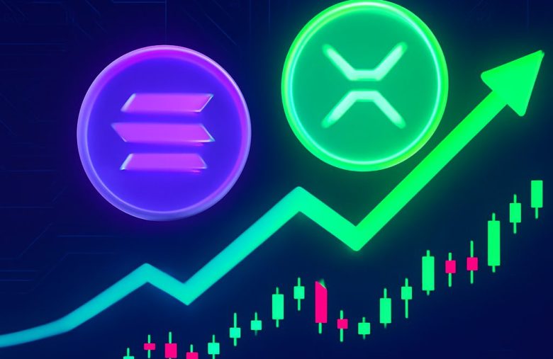 Com mercado cripto acima de US$ 4 tri, Solana salta a US$ 219 e XRP a US$ 3