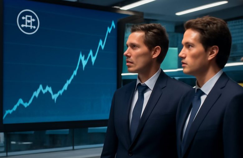 IPO da Gemini salta 14% e Winklevoss projetam bitcoin a US$ 1 mi