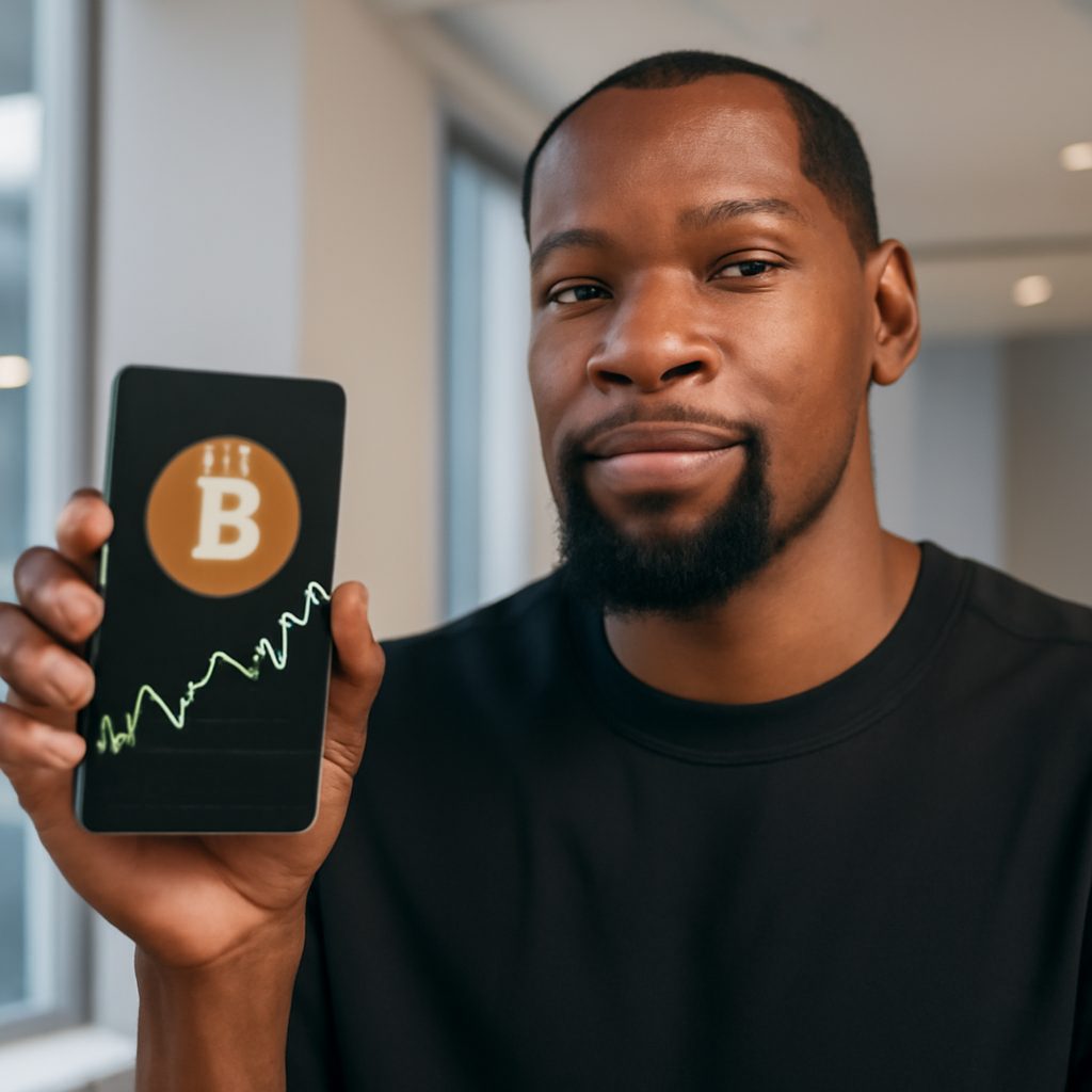 Kevin Durant recupera bitcoins comprados a US$ 650; valorização supera  17.700% após quase uma década