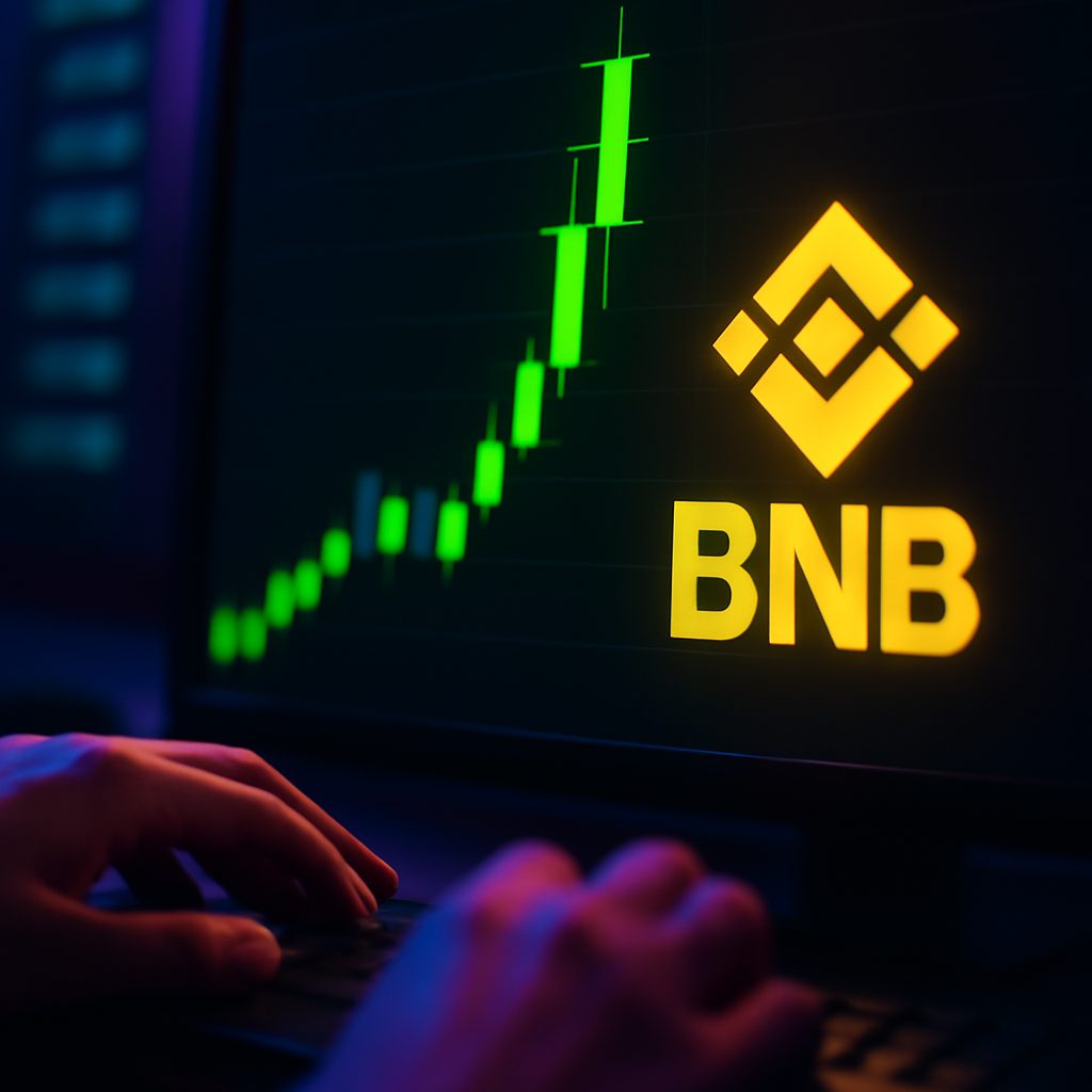 BNB marca nova máxima histórica de US$ 1.111 com atividade on-chain em alta
