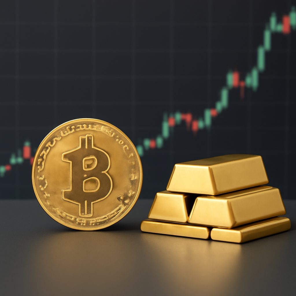 Bitcoin pode chegar a US$ 165 mil com base na alta recorde do ouro, diz JPMorgan