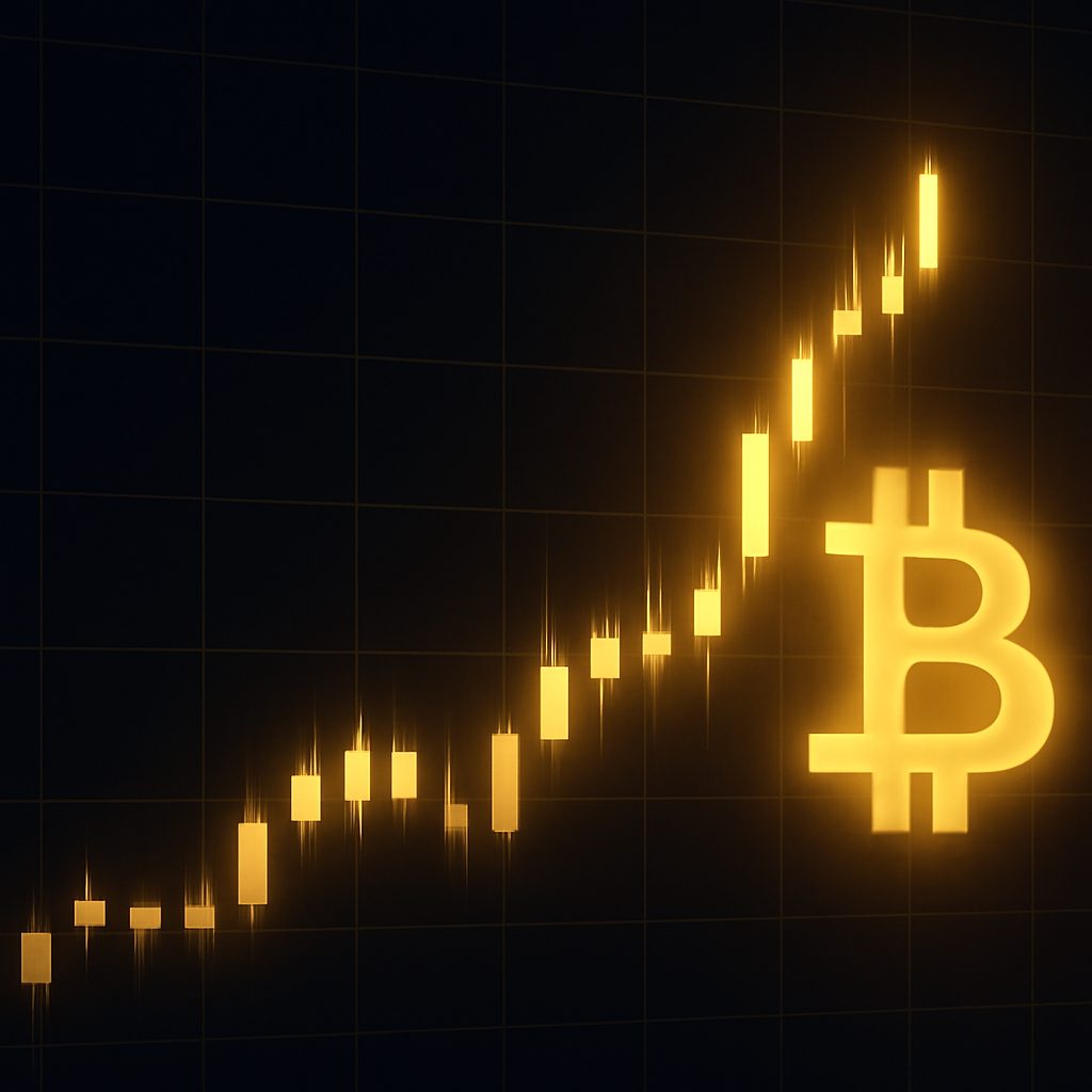 Bitcoin renova recorde a US$ 125.653 e mira a faixa de US$ 130 mil