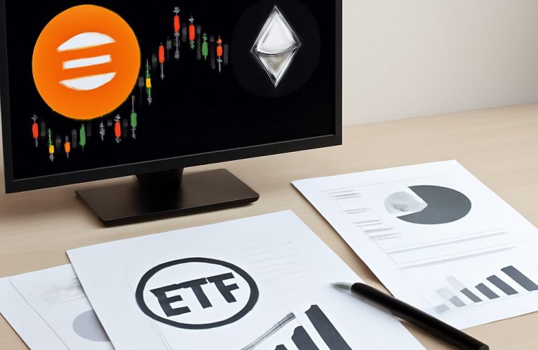 Bitwise e 21Shares adicionam staking e cortam taxas em novos registros de ETFs de Solana e Ethereum