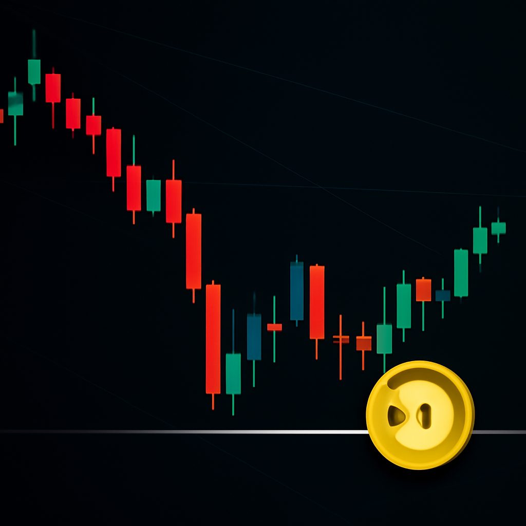 DOGE encontra suporte após liquidação provocada por tarifas; mercado aguarda próximo catalisador