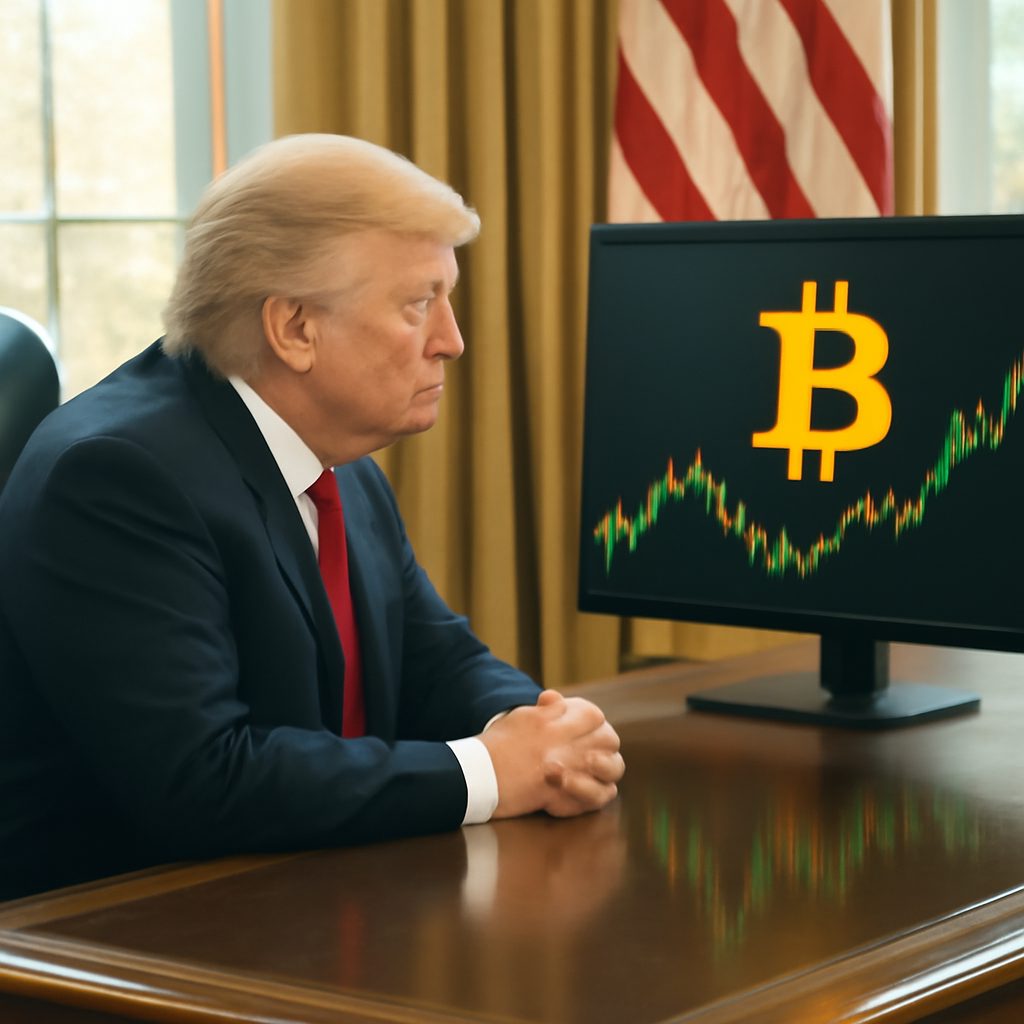 Donald Trump e o Bitcoin: de ‘Não Sou Fã’ a presidente cripto