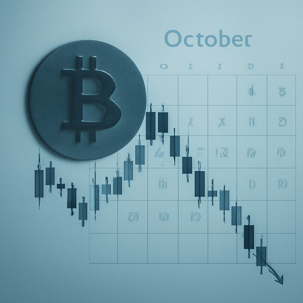 O outubro “de alta” do Bitcoin caminha para ser o pior em 10 anos