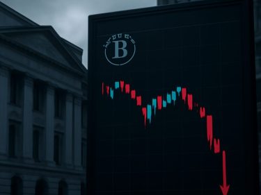 Temor bancário nos EUA reacende vendas forçadas: US$ 1,1 bi em liquidações pressiona o Bitcoin