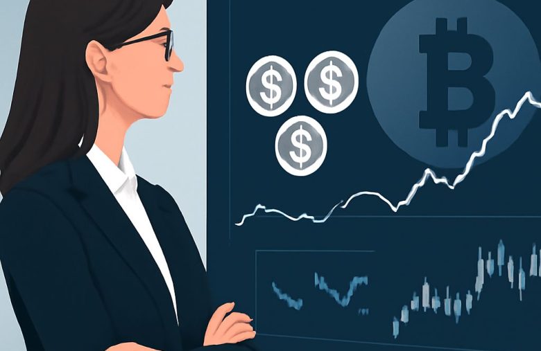 Cathie Wood corta projeção do Bitcoin em US$ 300 mil e vê avanço de stablecoins corroendo participação
