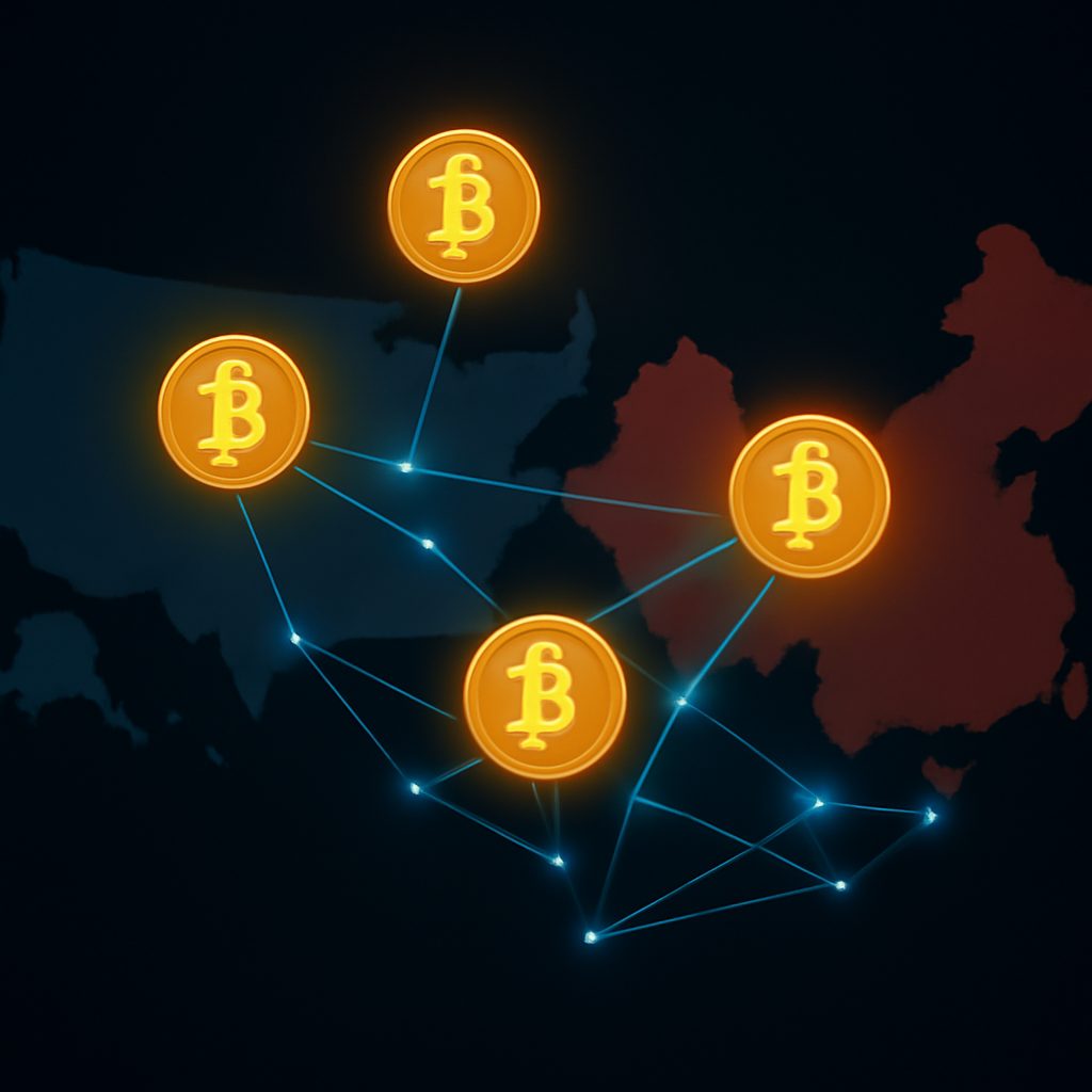 China acusa os EUA de roubar 127 mil BTC em hack de alto perfil