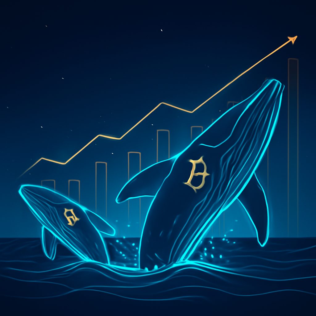 Baleias de Bitcoin despertam em 2025 e movem bilhões em BTC