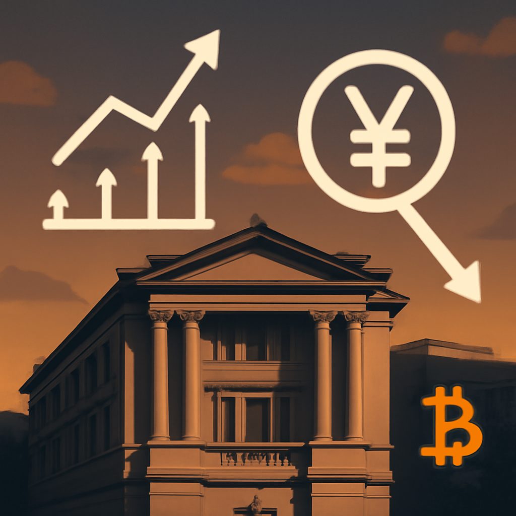 Banco do Japão deve elevar juros ao maior nível em 30 anos, pressionando o Bitcoin