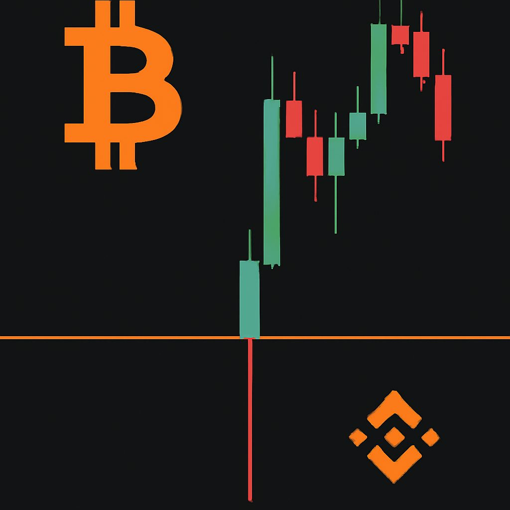 Bitcoin toca US$24 mil no par USD1 da Binance em oscilação relâmpago