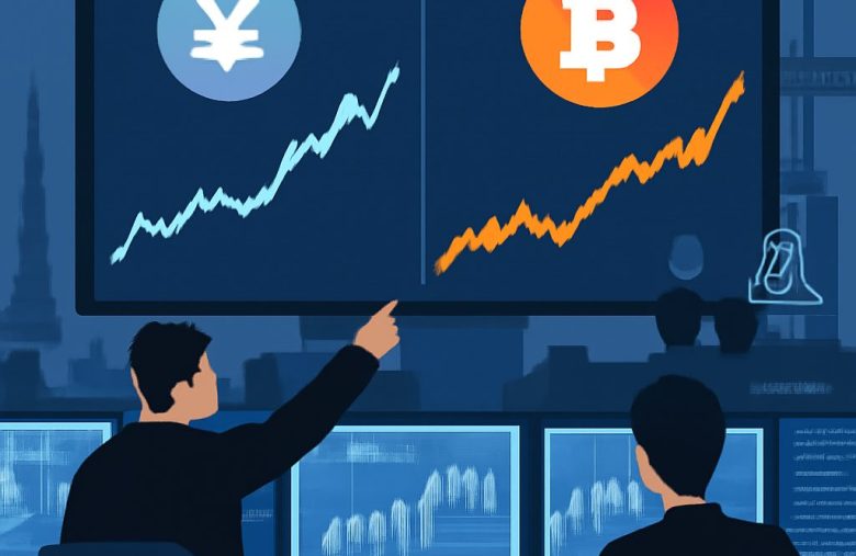 Como os juros do Japão colocam o Bitcoin na mira do unwind do carry do iene