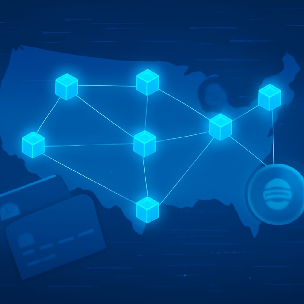 Visa ativa liquidação em USDC para bancos dos EUA via Solana