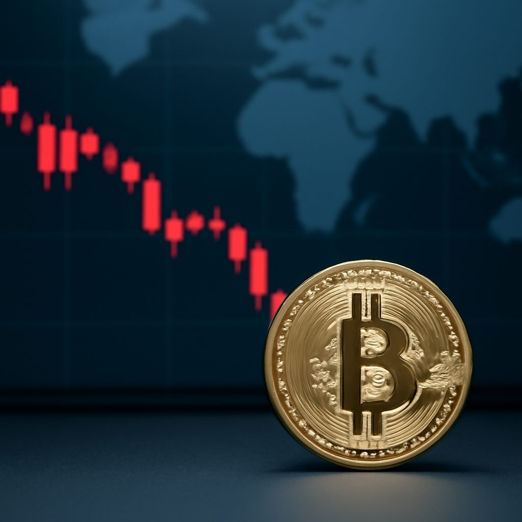 Bitcoin elimina ganhos de 2026 e ameaça suporte de US$ 3 tri das criptomoedas